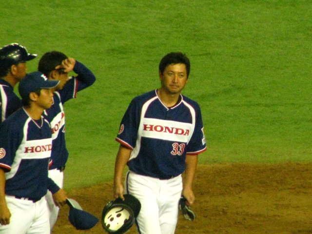 西郷泰之さん（現役時代）