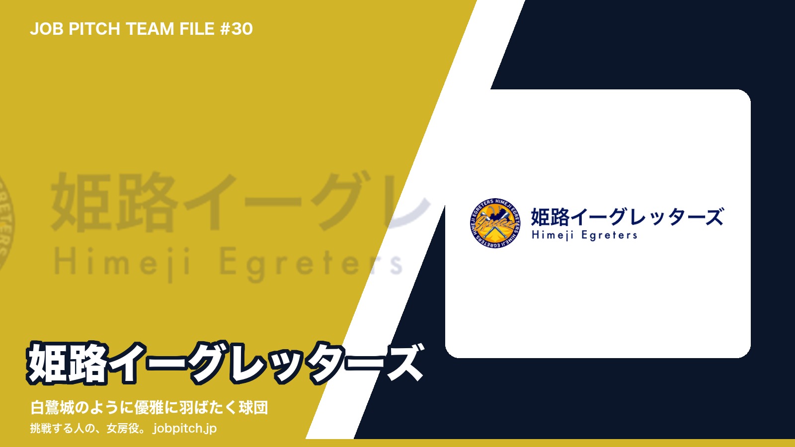 姫路イーグレッターズとは？姫路城にちなむ名を持つ新球団