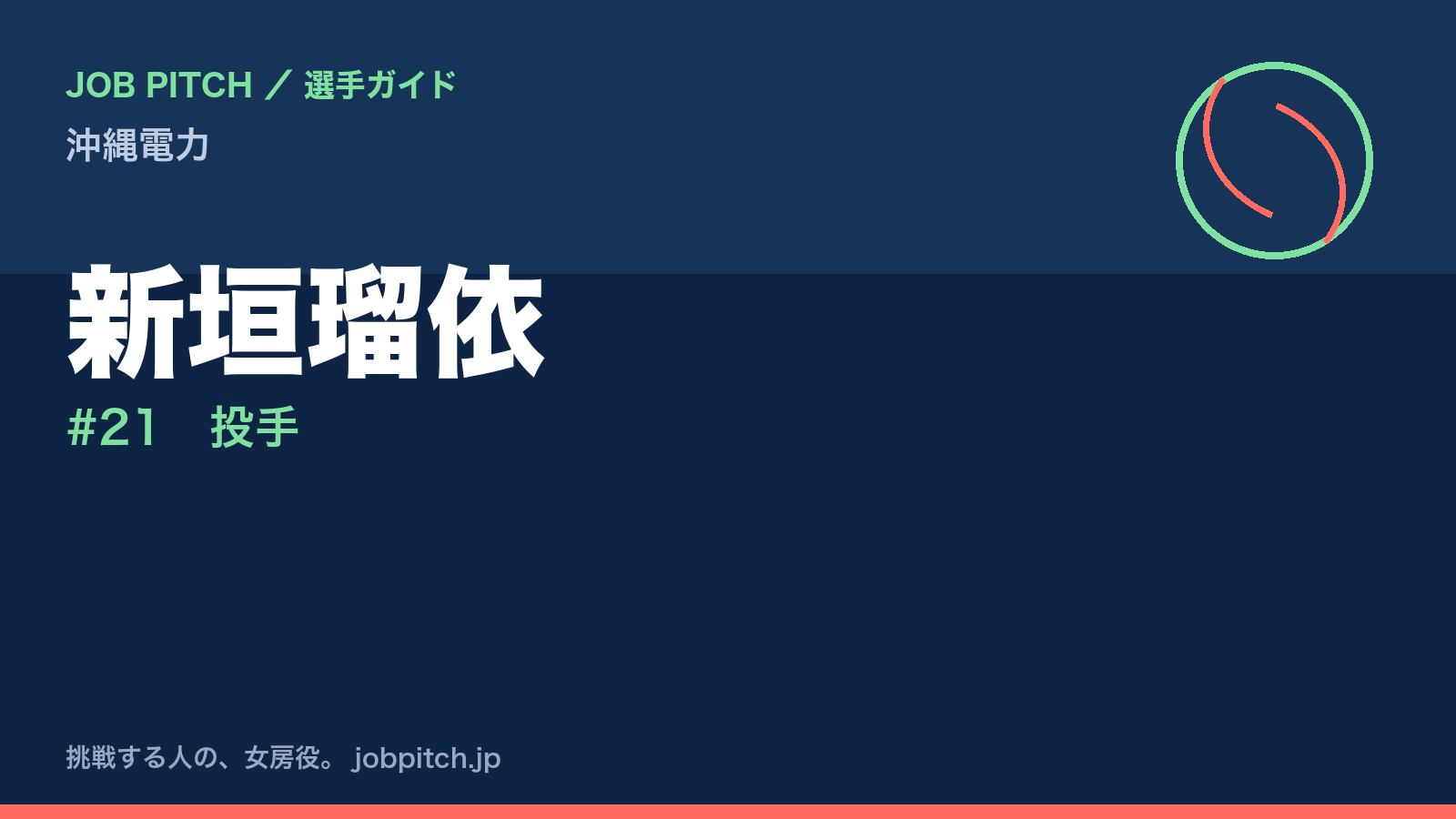 新垣瑠依(沖縄電力・投手)