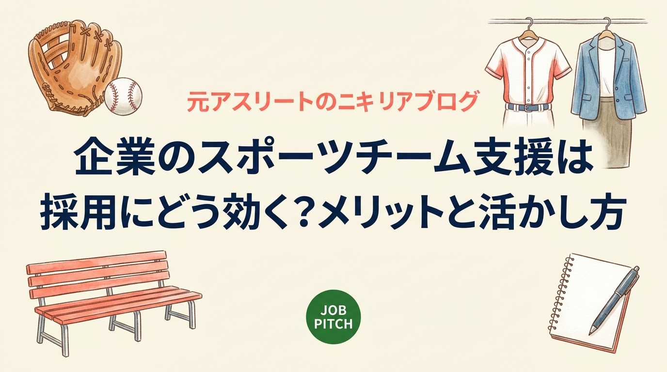 社会人野球部や実業団などスポーツチーム支援は、採用ブランディングや人材確保にどう効くのか。企業が得られるメリット、費用対効果の考え方、引退後の社内活用、支援が難しい場合の代替策まで実務目線で解説します。