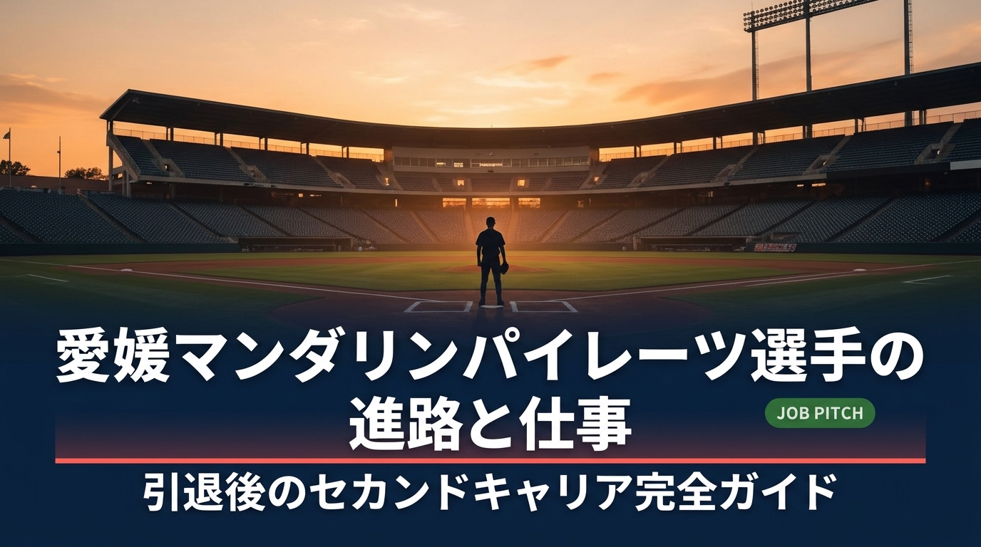 愛媛マンダリンパイレーツなど四国アイランドリーグの選手は引退後どんな進路・仕事を選ぶのか。在籍中の収入やバイト事情、NPB以外の選択肢、引退後に強みになる経験、動き出す時期と手順を実務的に解説します。